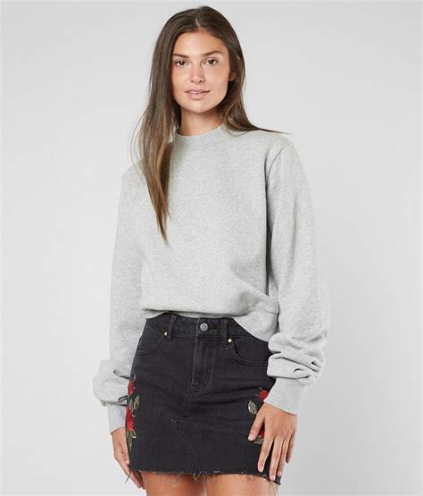 open back sweatshirt