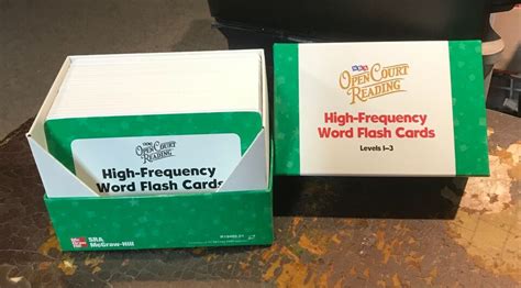 open court reading high frequency word flash cards level 1 3 Doc