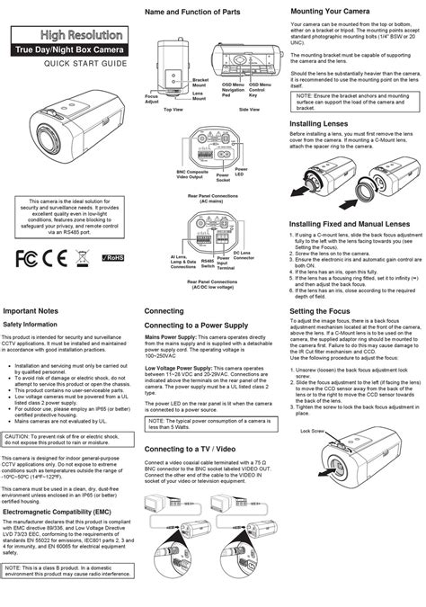 open house h722c security cameras owners manual Doc