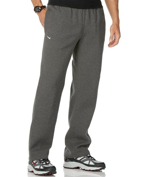 open-hem sweatpant