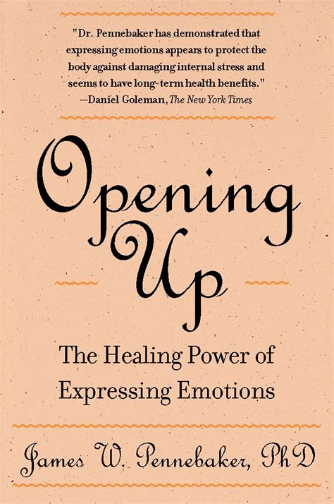 opening up the healing power of expressing emotions PDF