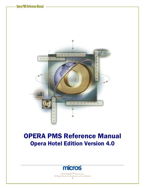 opera pms version 5 user manual Reader