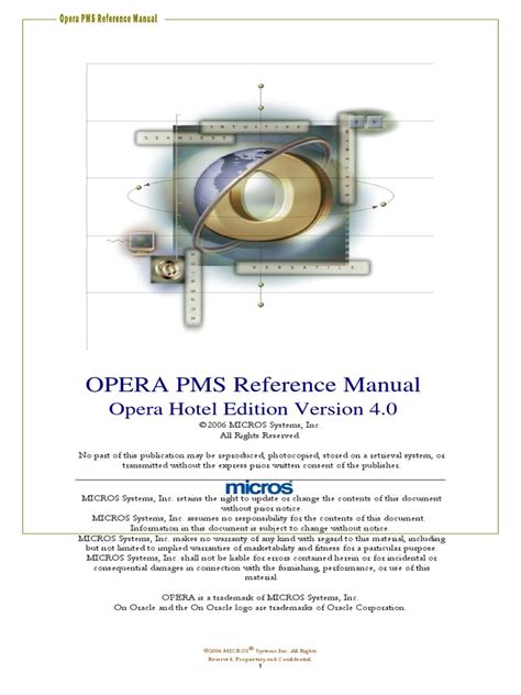 opera-pms-version-5-user-manual Ebook Ebook Kindle Editon