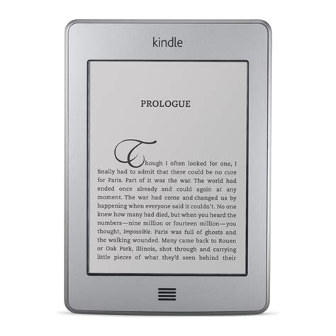 operating instructions for kindle touch Doc