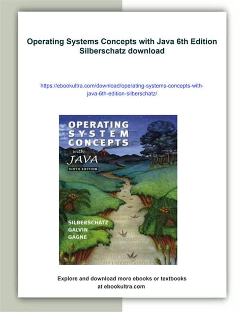 operating systems concepts 6th edition Doc