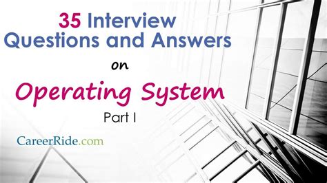 operating systems interview questions and answers Reader