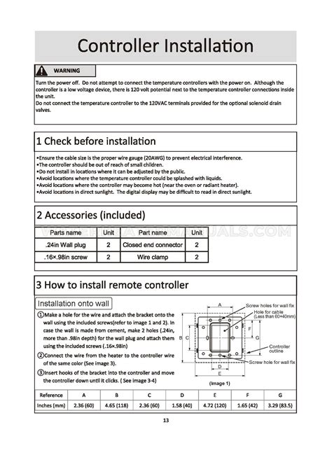 operation and installation manual Doc