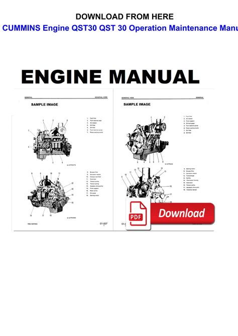 operation maintenance manual qst30 series engine Doc