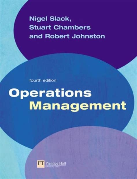 operation management 4th edition slack PDF