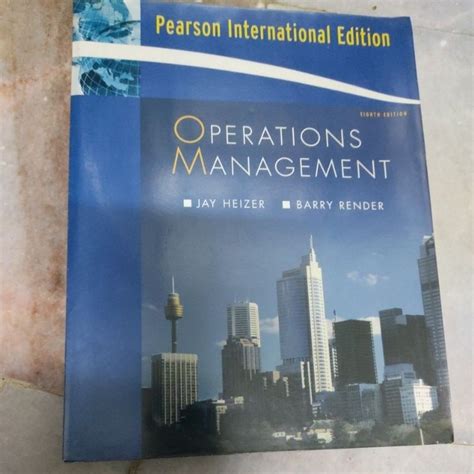 operation management by render 8th edition freedownload Doc