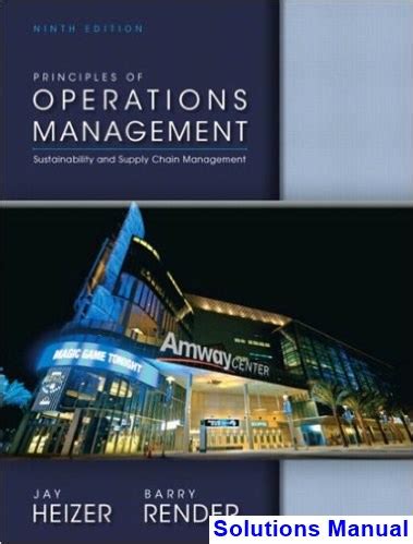 operation management heizer solution manual nineth Reader