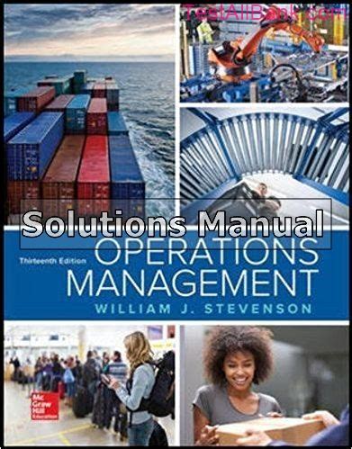 operation management stevenson manual Reader