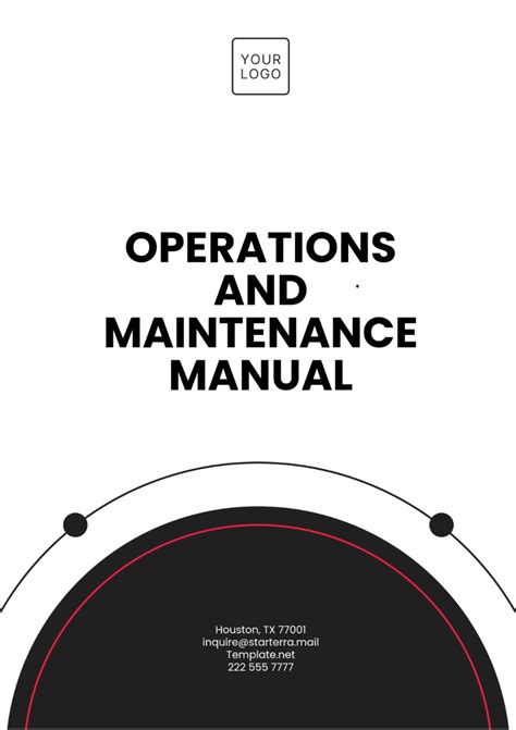 operations and maintenance manuals Doc