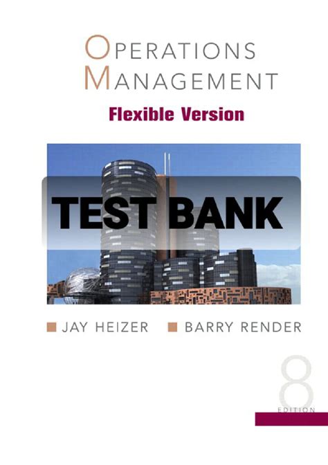 operations management jay heizer 8th edition answers Epub