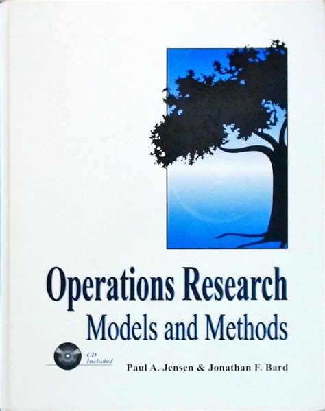 operations research models and methods textbook by paul a jensen pdf Epub