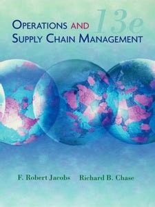 operations supply chain management 13th edition jacobs Ebook Doc