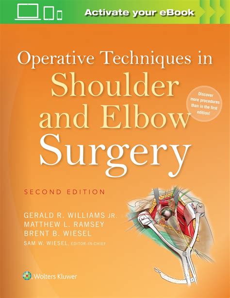 operative techniques in shoulder and elbow surgery Kindle Editon