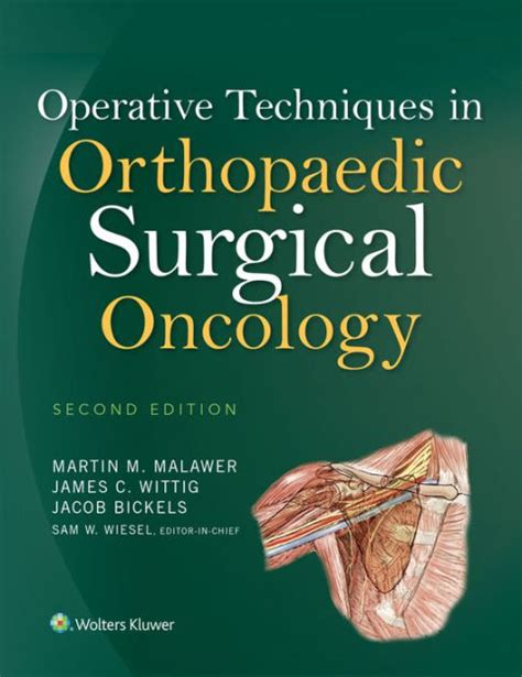 operative techniques orthopaedic surgical oncology ebook PDF