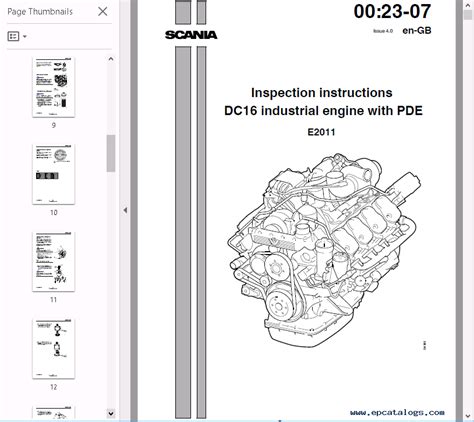 operator manual scania engine pdf PDF