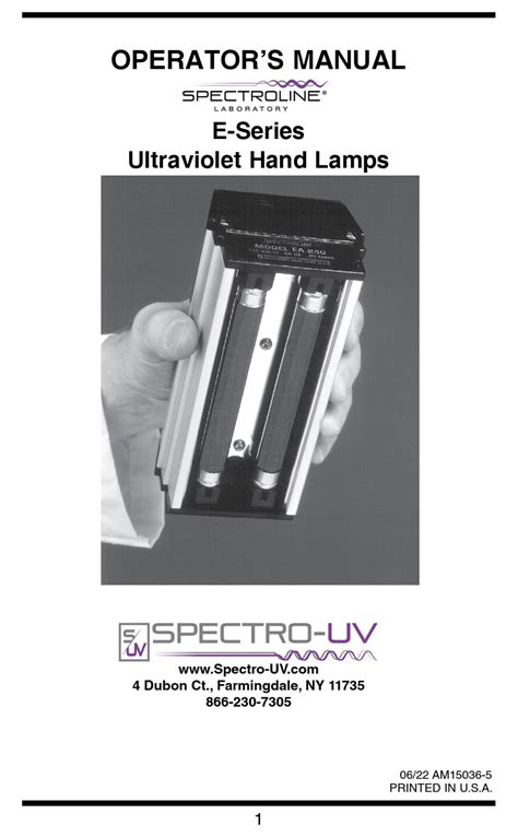 operator s manual uv experthosting Reader