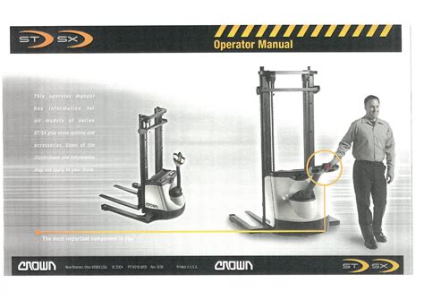 operators manual for crown 30sctt PDF
