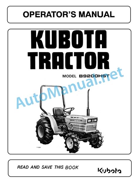 operators manual for kubota pdf Reader