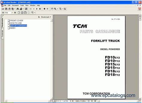 operators manual forklift tcm pdf Epub