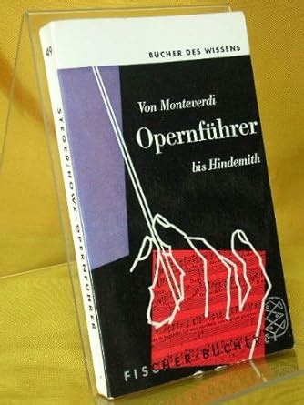 opernfhrer von monteverdi bis hindemith Epub