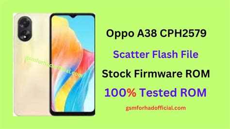 oppo a38 flash file