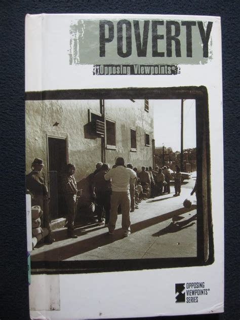 opposing viewpoints series poverty hardcover edition Reader