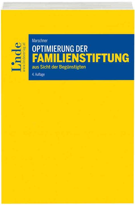 optimierung familienstiftung aus sicht beg nstigten PDF