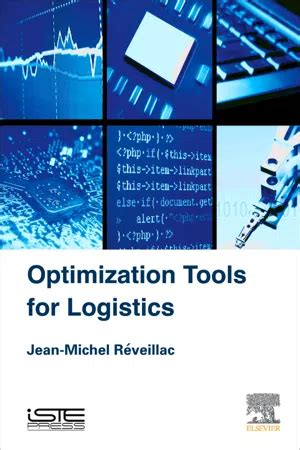 optimization tools logistics jean michel r?eillac Doc