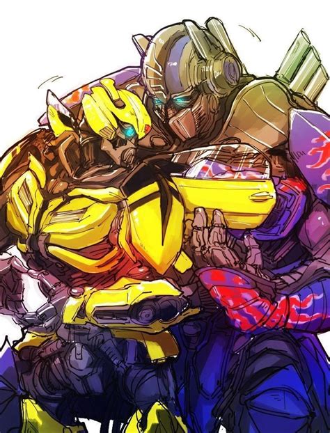 optimus prime x bumblebee