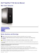 optiplex 780 service manual Kindle Editon