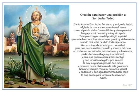 oracion a san judas tadeo