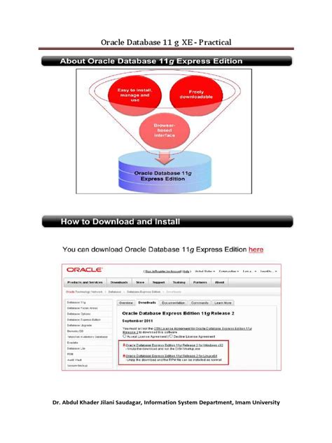 oracle 11g installation guide for windows 7 32 bit Epub