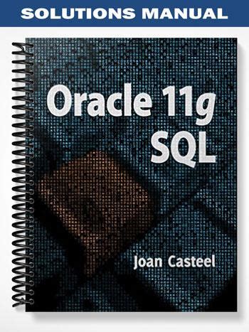 oracle 11g sql joan casteel solutions manual Epub