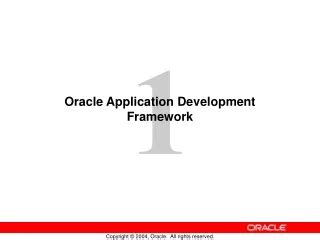 oracle application framework developers guide development Epub