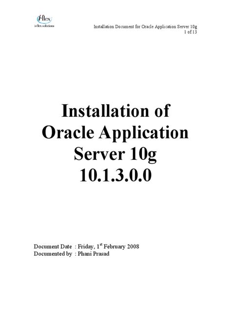oracle application server 10g installation guide for windows Kindle Editon