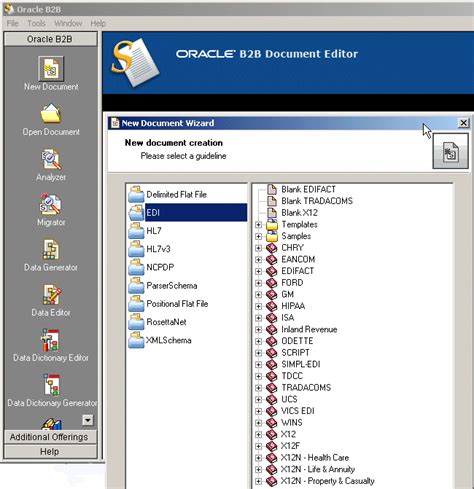 oracle b2b document editor Doc