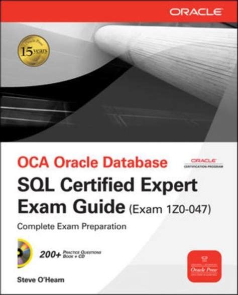oracle database sql expert exam guide Epub