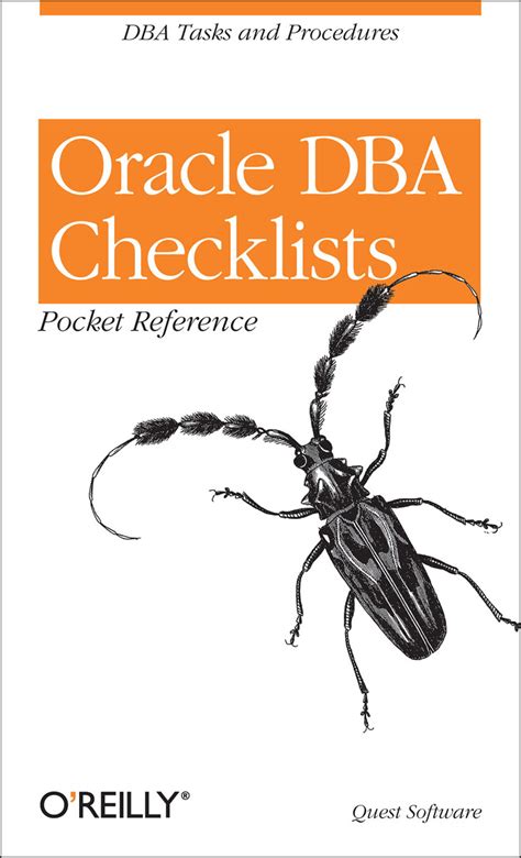 oracle dba checklists pocket reference Doc