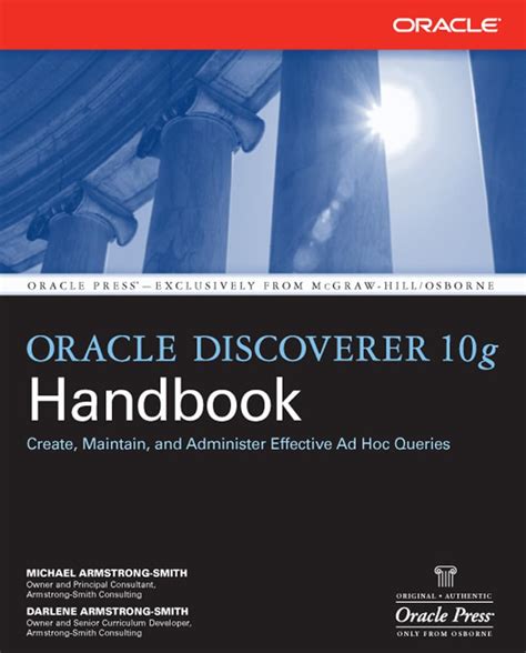 oracle discoverer 10g handbook oracle mcgraw hill Epub