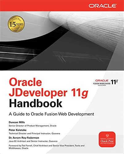 oracle jdeveloper 11g handbook a guide to oracle fusion web development Doc