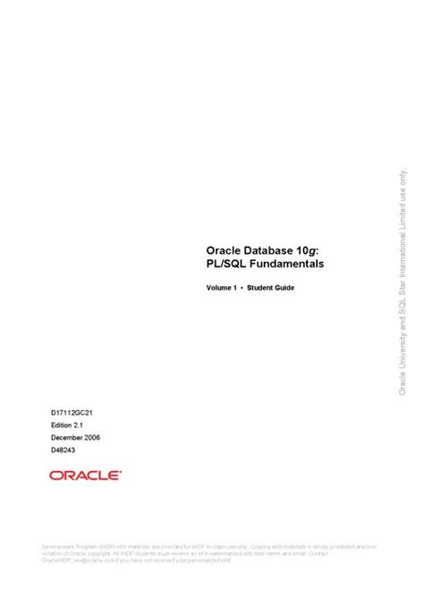 oracle plsql documentation 11g Reader
