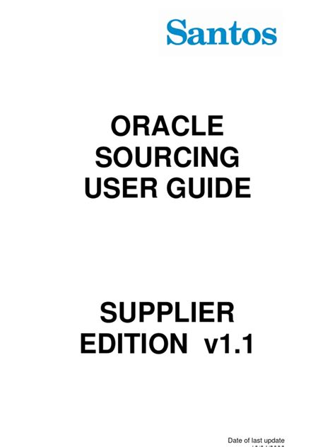oracle sourcing user guide 11i Epub