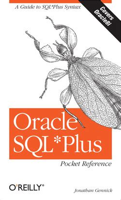 oracle sql*plus pocket reference pocket reference oreilly Epub