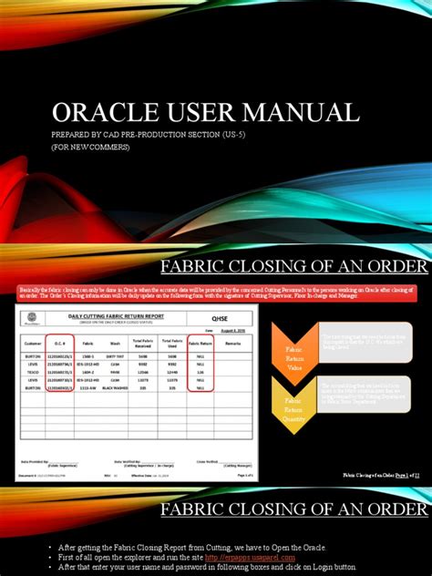 oracle user manual pdf Kindle Editon
