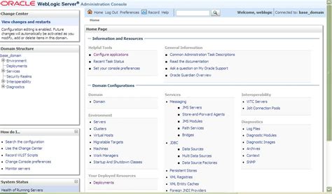 oracle weblogic 11g documentation PDF