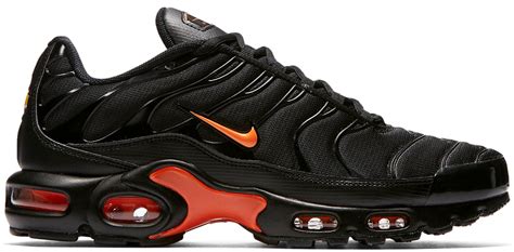 orange and black nike